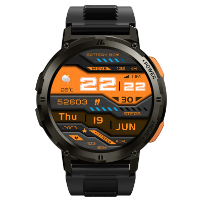 KOSPET TANK T2 Smartwatch- Black Color