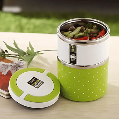 Double Layer Stainless Steel Insulated Lunch Box