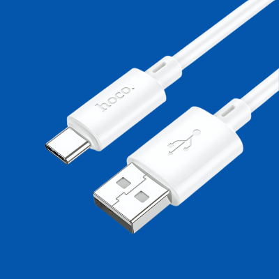 Hoco X88 1M USB to Type-C Charging Cable – White
