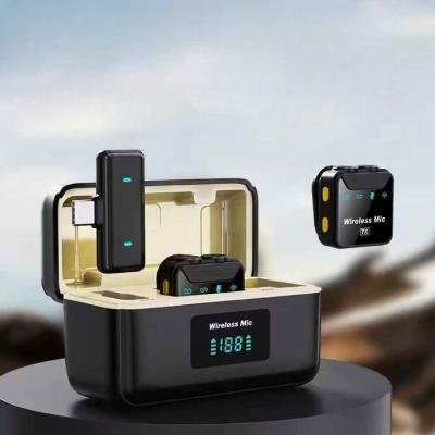 SX23 Noise Canceling Mini Wireless Lavalier Microphone