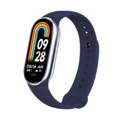 Xiaomi Mi Band 8 Soft Silicone Straps- Blue Color