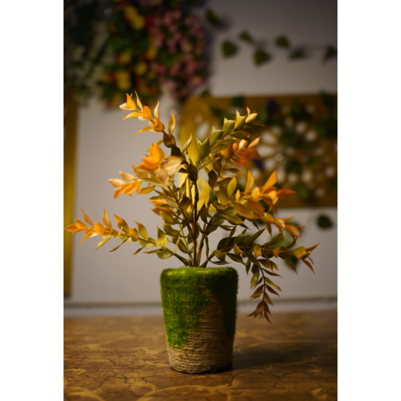 Full Rosi Top Flower – Beautiful Artificial Flower Pot for Home & Office Decor