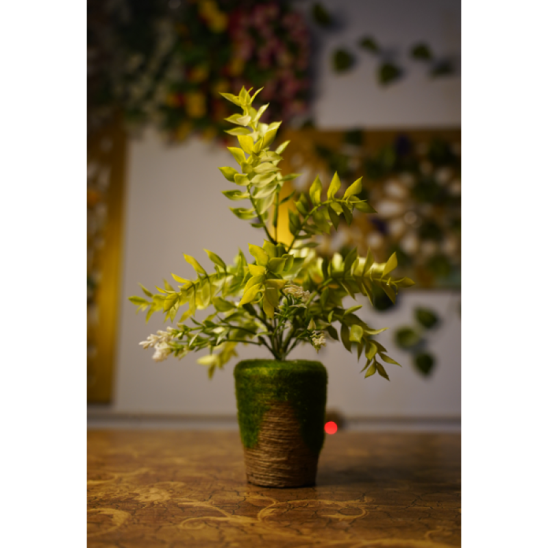 Full Rosi Top Flower – Beautiful Artificial Flower Pot for Home & Office Decor